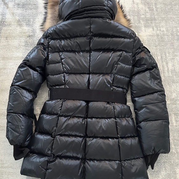 Sam Millennium Fox Fur-Trim Belted Down Puffer Jacket - Picture 6 of 6
